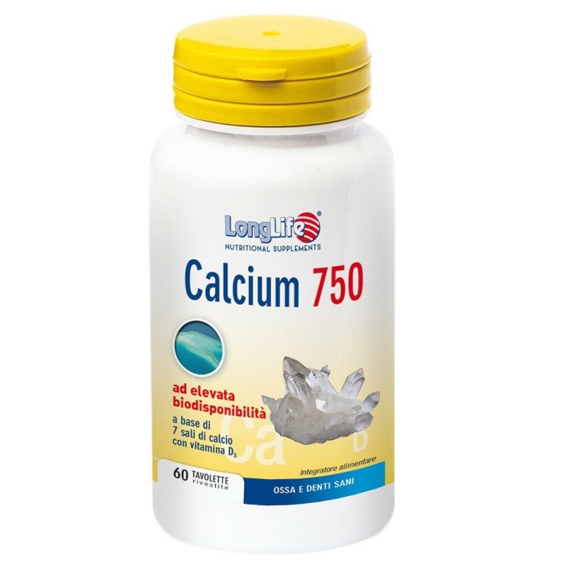 LONG LIFE CALCIUM 750 60 tav SALI MINERALI