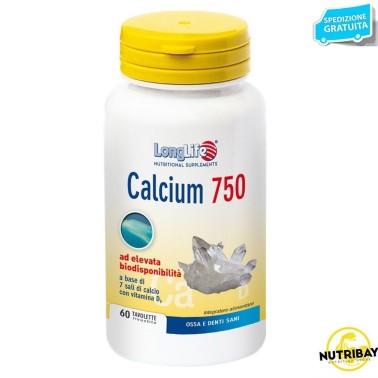 LONG LIFE CALCIUM 750 60 tav SALI MINERALI