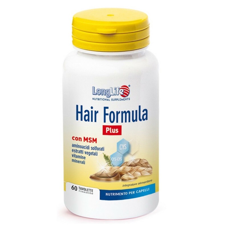 LONG LIFE HAIR FORMULA PLUS 60 tav BENESSERE-SALUTE