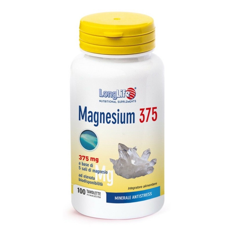 LONG LIFE MAGNESIUM 375 100 tav SALI MINERALI