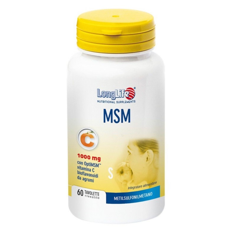 LONG LIFE MSM 60 tav BENESSERE ARTICOLAZIONI