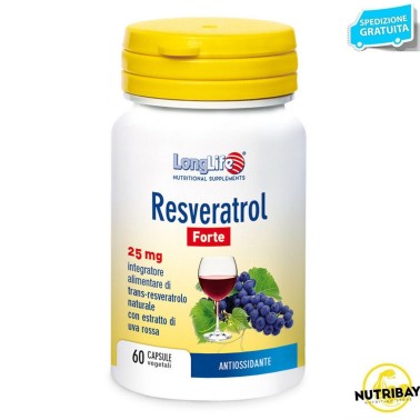 LONG LIFE RESVERATROL FORTE 60 caps BENESSERE-SALUTE