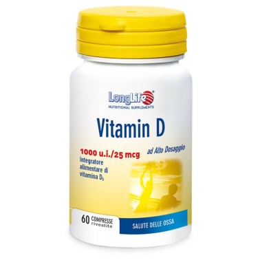 LONG LIFE VITAMIN D 1000 U.I. 60 cpr VITAMINE