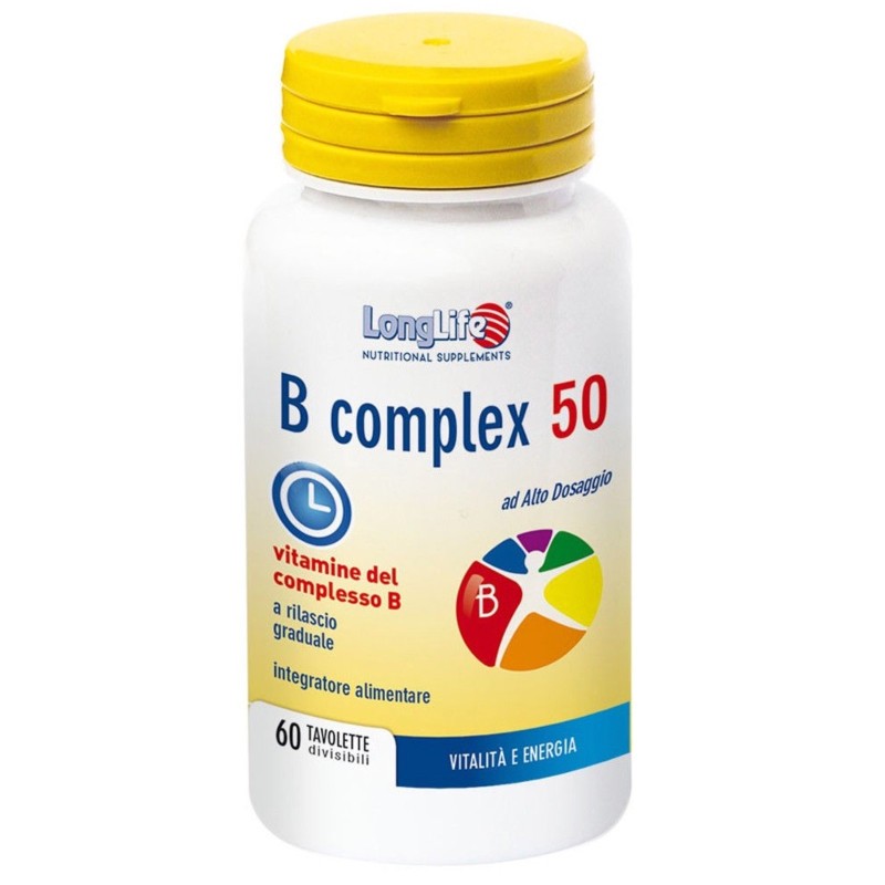 LONG LIFE B COMPLEX 50 60 tav VITAMINE