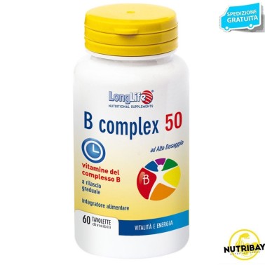 LONG LIFE B COMPLEX 50 60 tav VITAMINE