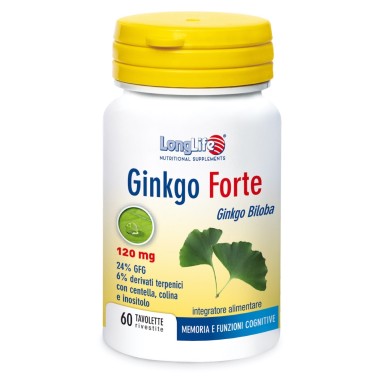 LONG LIFE GINKGO FORTE 60 tav in vendita su Nutribay.it