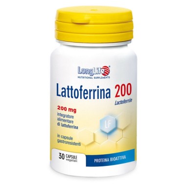 LONG LIFE LATTOFERRINA 200 30 caps BENESSERE-SALUTE