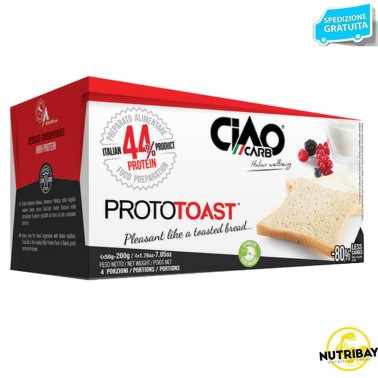 CIAOCARB PROTOTOAST STAGE1 4 CONFEZIONI DA 50 g AVENE - ALIMENTI PROTEICI