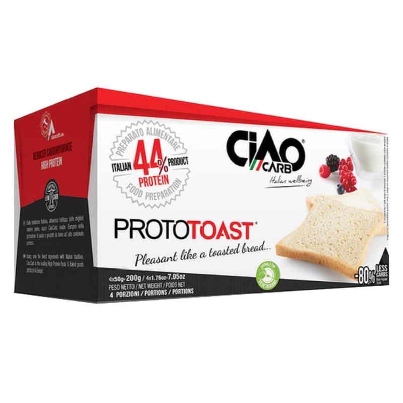 CIAOCARB PROTOTOAST STAGE1 4 CONFEZIONI DA 50 g AVENE - ALIMENTI PROTEICI