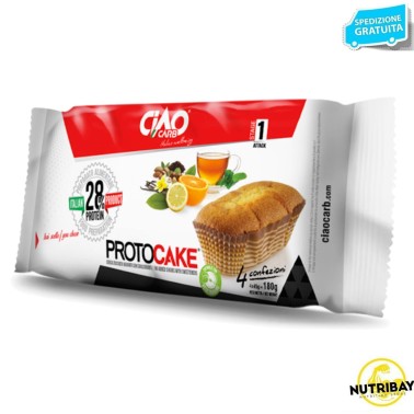 CIAOCARB PROTOCAKE STAGE 1 4 SNACK DA 45 gr AVENE - ALIMENTI PROTEICI