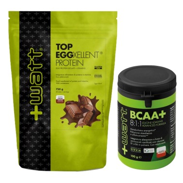 +WATT TOP EGGXELLENT PROTEIN 750 gr + AMINOACIDI RAMIFICATI 8:1:1 811 KYOWA PROMO PACK!