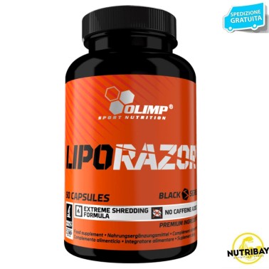 OLIMP SPORT NUTRITION LIPORAZOR 90 caps BRUCIA GRASSI TERMOGENICI