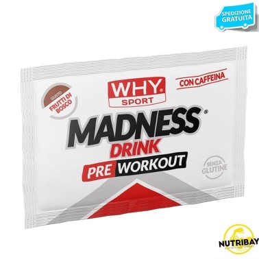 WHY SPORT MADNESS DRINK 7,3 gr PRE ALLENAMENTO