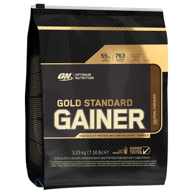 OPTIMUM NUTRITION GOLD STANDARD GAINER 3250 gr GAINERS AUMENTO MASSA