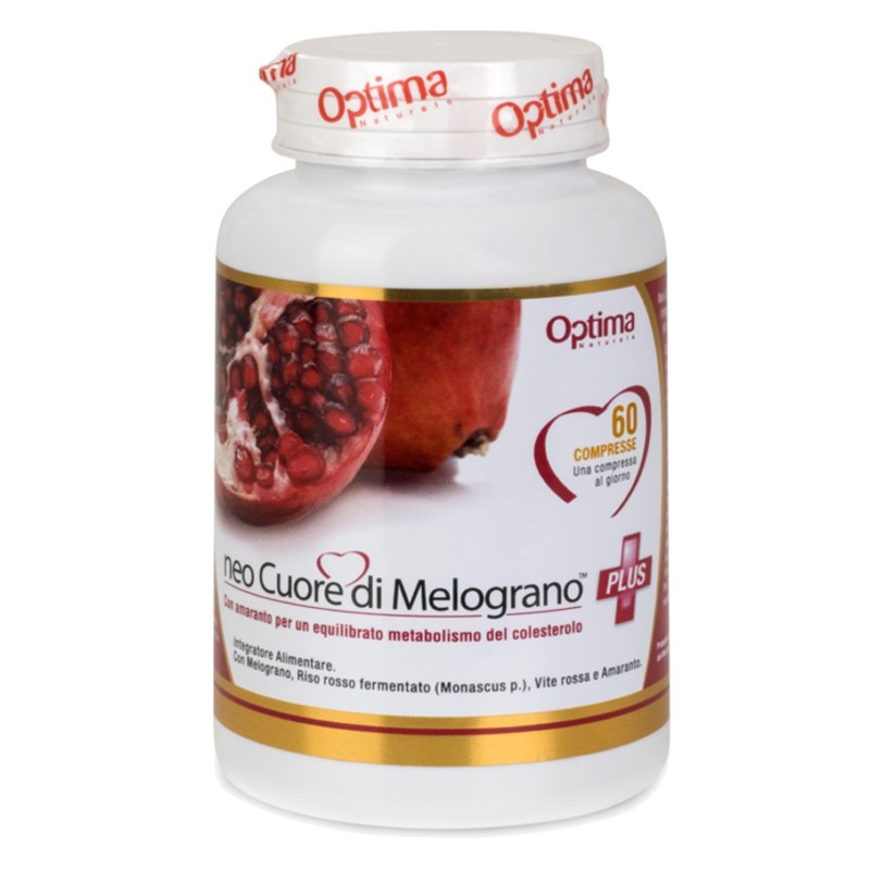 OPTIMA NATURALS NEO CUORE MELOGRANO PLUS 60 cpr BENESSERE-SALUTE