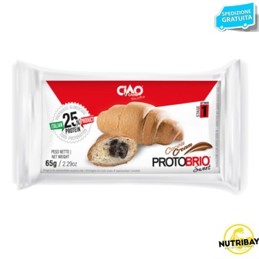 CIAOCARB PROTOBRIO SWEET STAGE 1 CROISSANT RIPIENO 1 X 65 gr AVENE - ALIMENTI PROTEICI