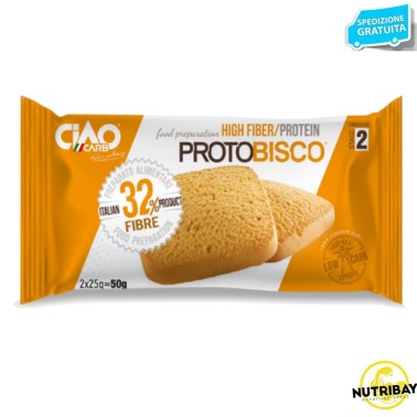 CIAOCARB PROTOBISCO STAGE 2 - 1 x 50 gr AVENE - ALIMENTI PROTEICI