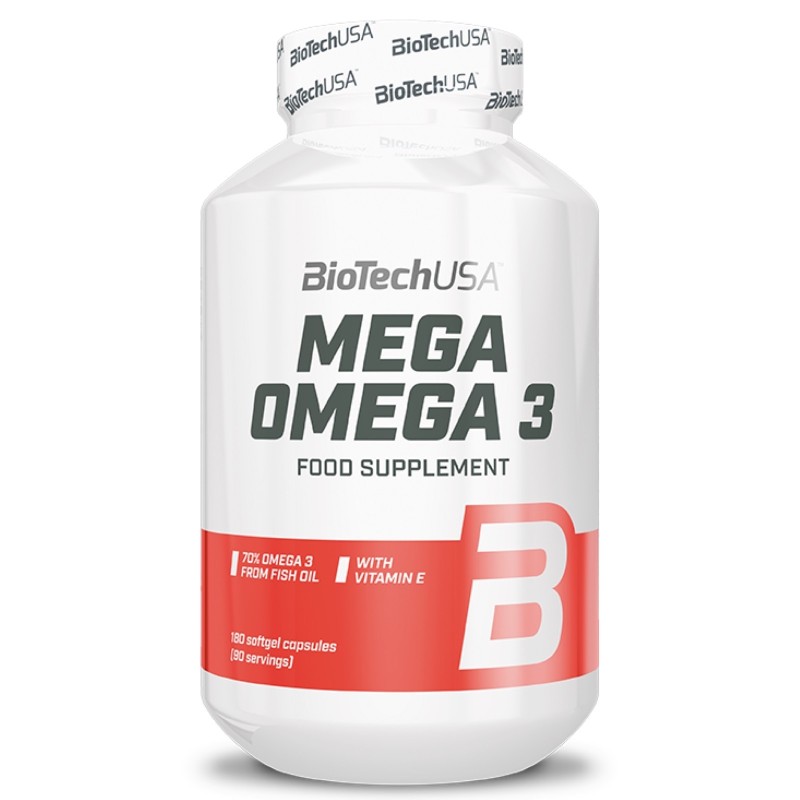 BIOTECH USA MEGA OMEGA 3 180 caps softgel OMEGA 3