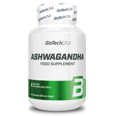 BIOTECH USA ASHWAGANDHA 60 caps RIMEDI NATURALI