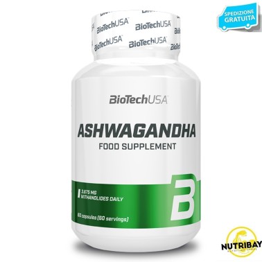 BIOTECH USA ASHWAGANDHA 60 caps RIMEDI NATURALI