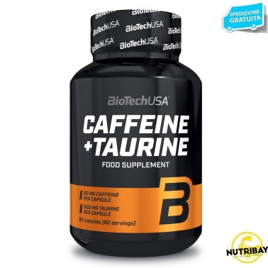 BIOTECH USA CAFFEINE + TAURINE 60 caps CAFFEINA