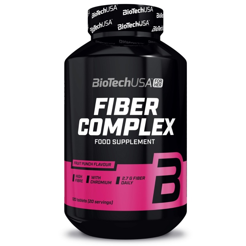 BIOTECH USA FIBER COMPLEX 120 cpr masticabili BENESSERE-SALUTE