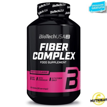 BIOTECH USA FIBER COMPLEX 120 cpr masticabili BENESSERE-SALUTE