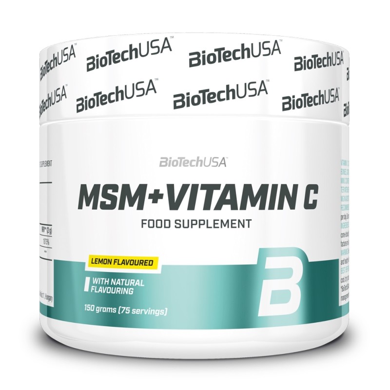 BIOTECH USA MSM + VITAMIN C - 150 gr BENESSERE ARTICOLAZIONI