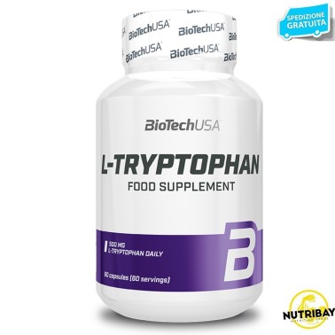 BIOTECH USA L–TRYPTOPHAN 60 caps BENESSERE-SALUTE