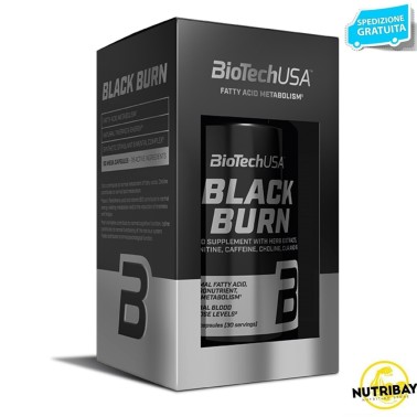 BIOTECH USA BLACK BURN 90 caps BRUCIA GRASSI TERMOGENICI