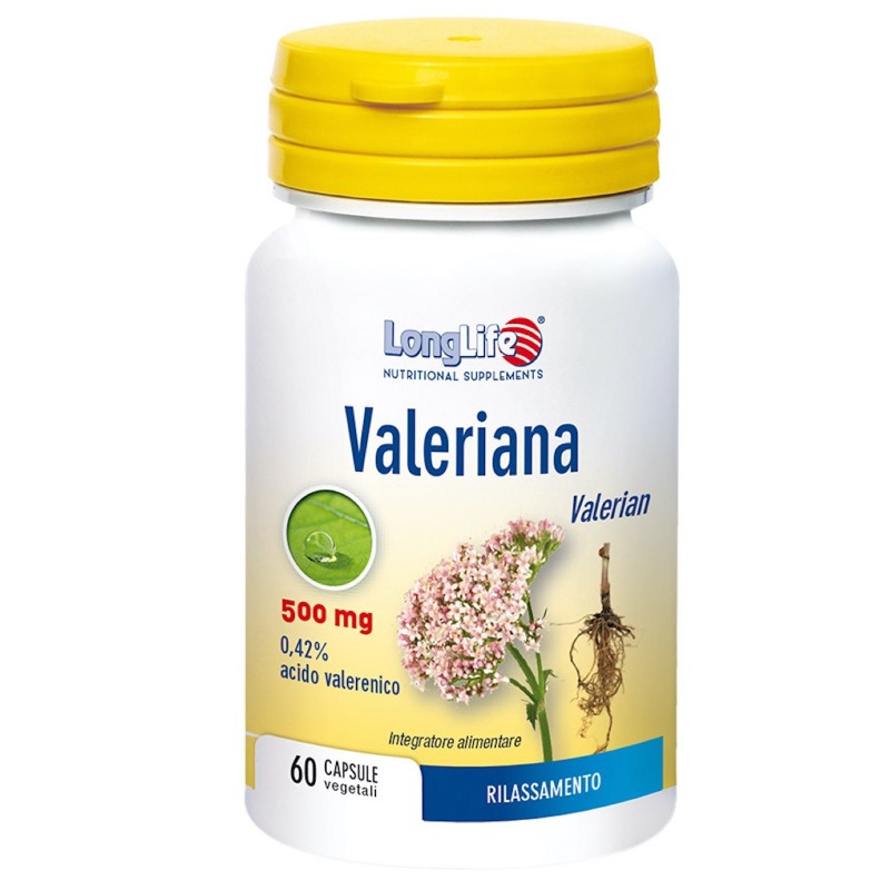 LONG LIFE VALERIANA 60 caps BENESSERE-SALUTE