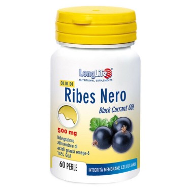 LONG LIFE OLIO DI RIBES NERO 60 perle BENESSERE-SALUTE