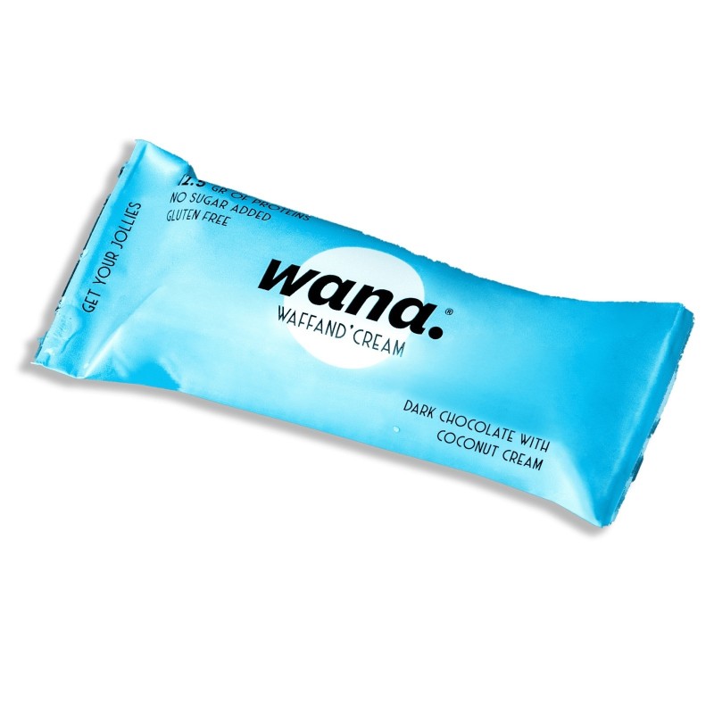 WANA WAFFAND'CREAM 1 barretta da 43 gr BARRETTE ENERGETICHE