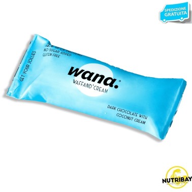 WANA WAFFAND'CREAM 1 barretta da 43 gr BARRETTE ENERGETICHE