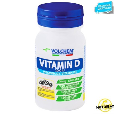 VOLCHEM VITAMIN D 2000 IU 60 cpr divisibili VITAMINE