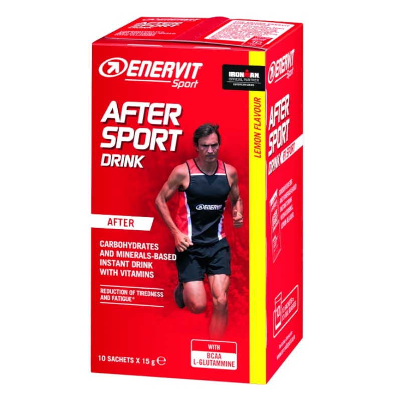 ENERVIT SPORT AFTER SPORT DRINK 10 buste POST WORKOUT COMPLETI