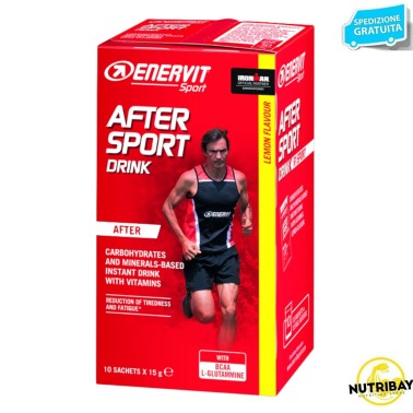 ENERVIT SPORT AFTER SPORT DRINK 10 buste POST WORKOUT COMPLETI