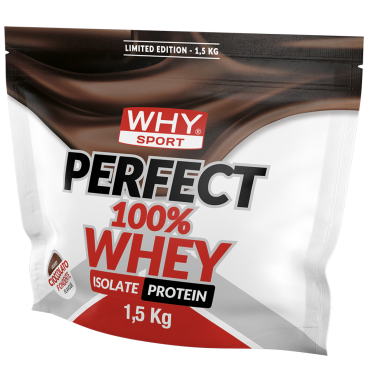 Why Sport 100% Perfect Whey Busta 1,5 kg Proteine Siero del Latte Isolate in vendita su Nutribay.it