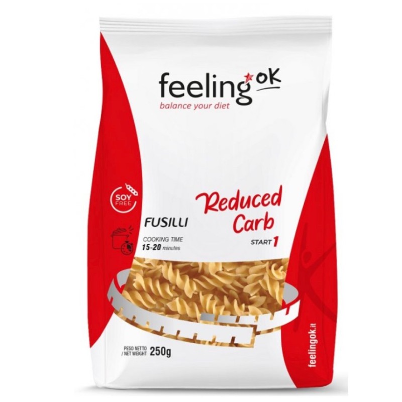 FEELING OK FUSILLI START 1 - 250 gr AVENE - ALIMENTI PROTEICI