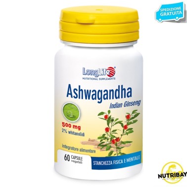 LONG LIFE ASHWAGANDHA 60 caps TONICI