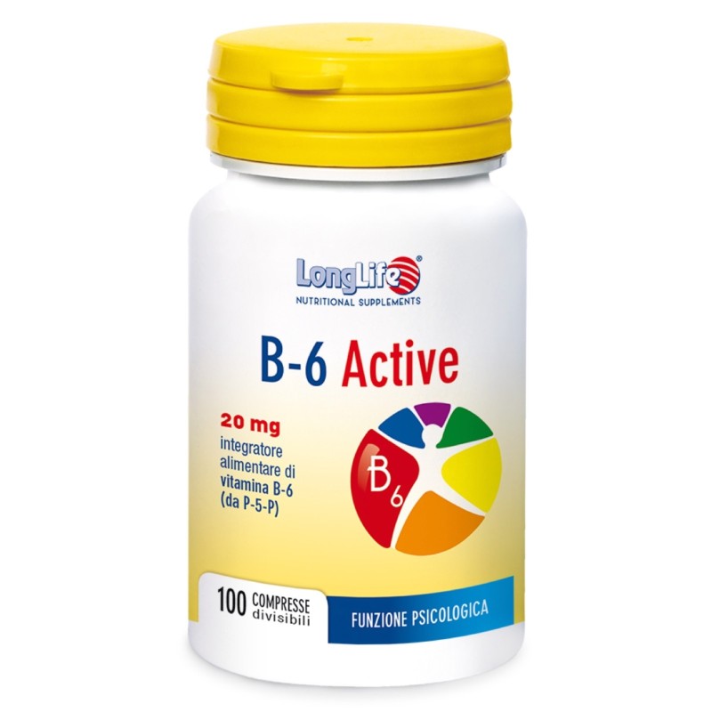 LONG LIFE B-6 ACTIVE 100 cpr VITAMINE