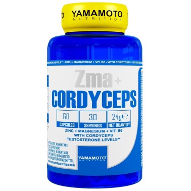 YAMAMOTO NUTRITION ZMA + CORDYCEPS 60 caps TONICI