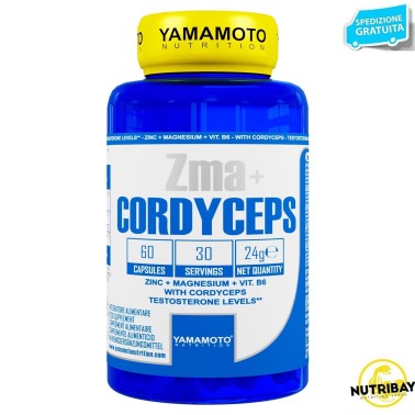 YAMAMOTO NUTRITION ZMA + CORDYCEPS 60 caps TONICI