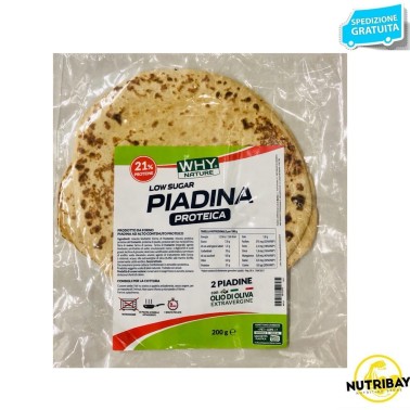 WHY NATURE PIADINA PROTEICA 200 gr ( 2 X 100 gr ) AVENE - ALIMENTI PROTEICI