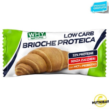 WHY NATURE LOW CARB BRIOCHE PROTEICA 50 gr AVENE - ALIMENTI PROTEICI