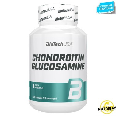 BIOTECH USA CONDROITINA GLUCOSAMINA 60 caps BENESSERE ARTICOLAZIONI