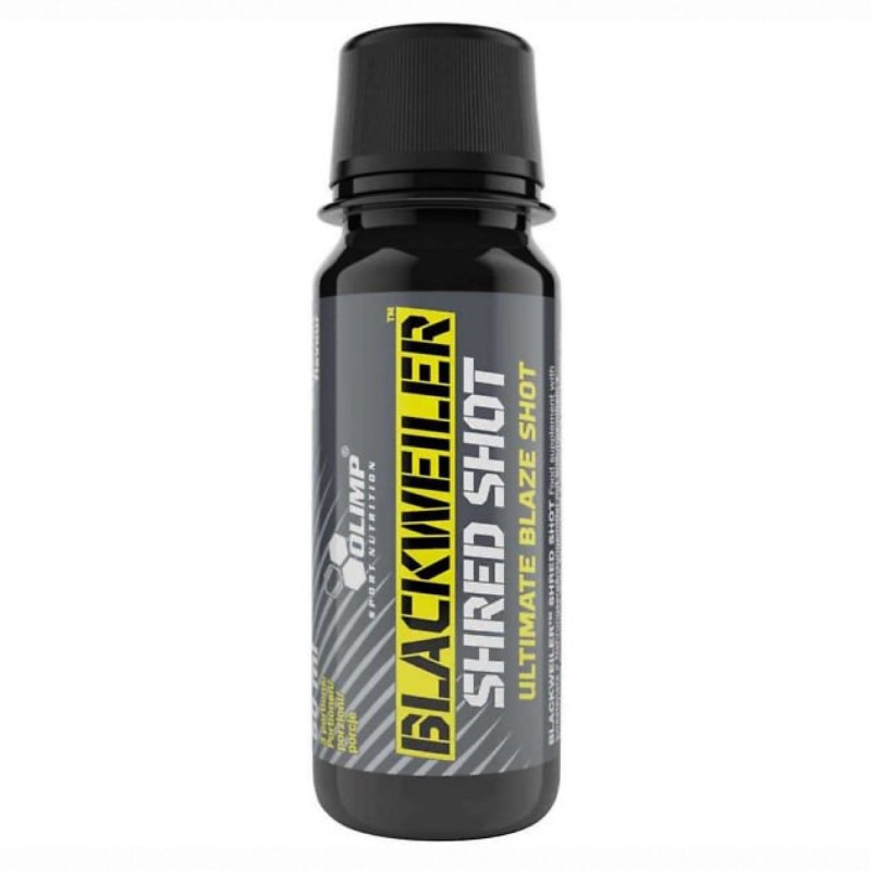 OLIMP BLACKWEILER SHRED SHOT 1 x 60 ml PRE ALLENAMENTO