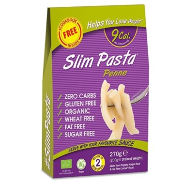 EAT WATER SLIM PASTA PENNE ZERO CARBO 270 gr AVENE - ALIMENTI PROTEICI