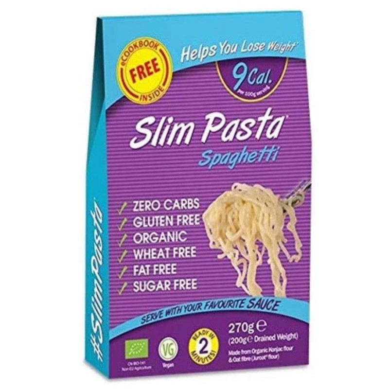 EAT WATER SLIM PASTA SPAGHETTI ZERO CARBO 270 gr AVENE - ALIMENTI PROTEICI