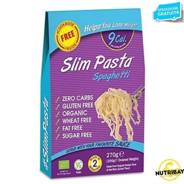 EAT WATER SLIM PASTA SPAGHETTI ZERO CARBO 270 gr AVENE - ALIMENTI PROTEICI